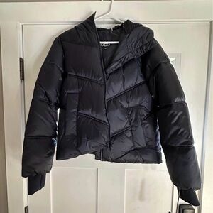 UGG Women's Stylish Black Puffer Jacket